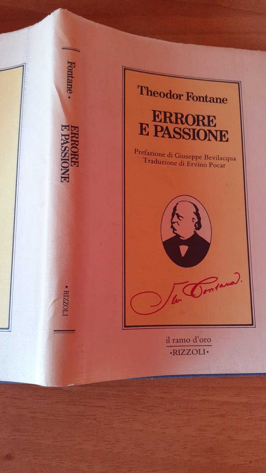 Errore e passione - copertina