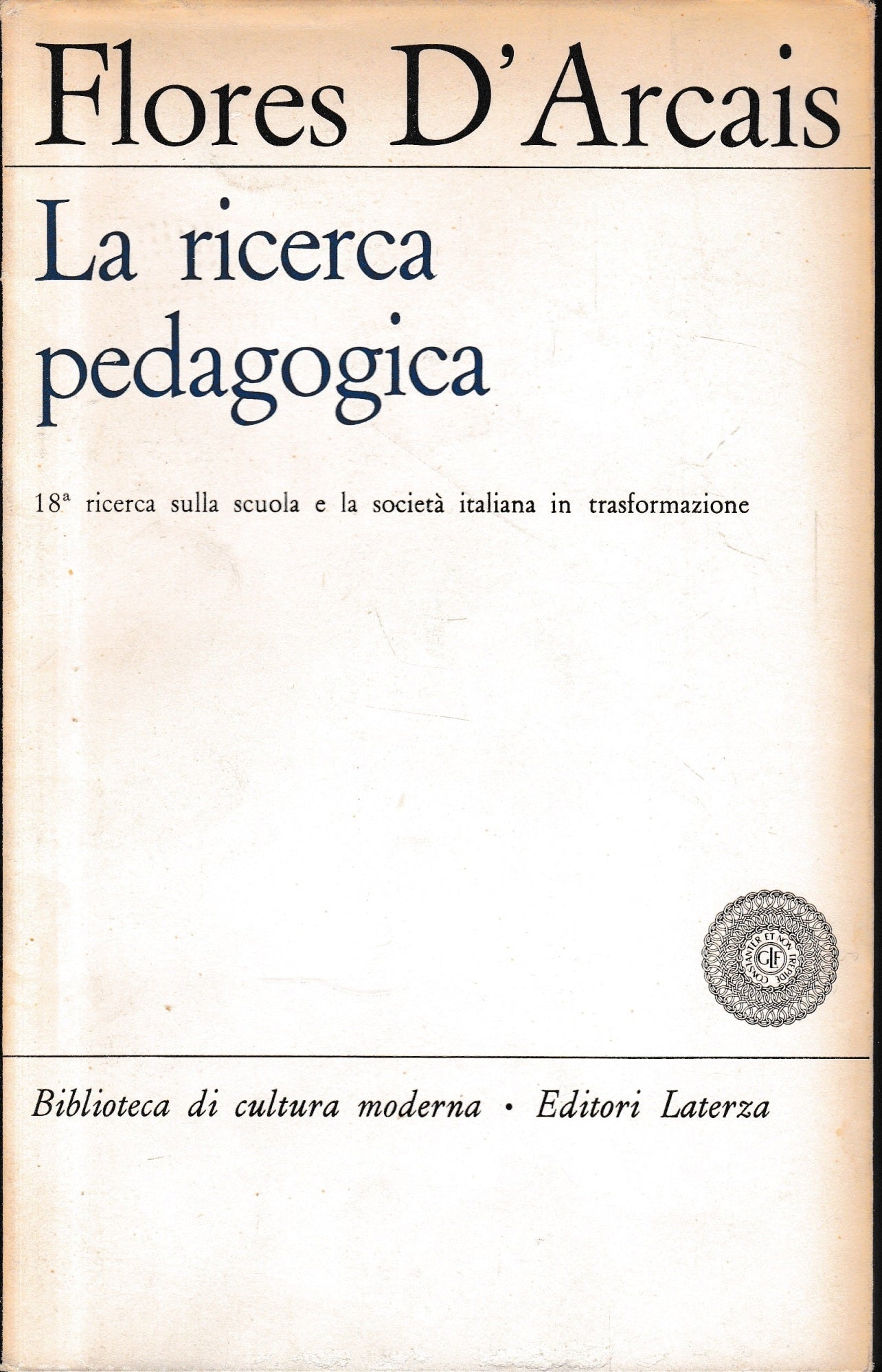 La ricerca pedagogica - copertina
