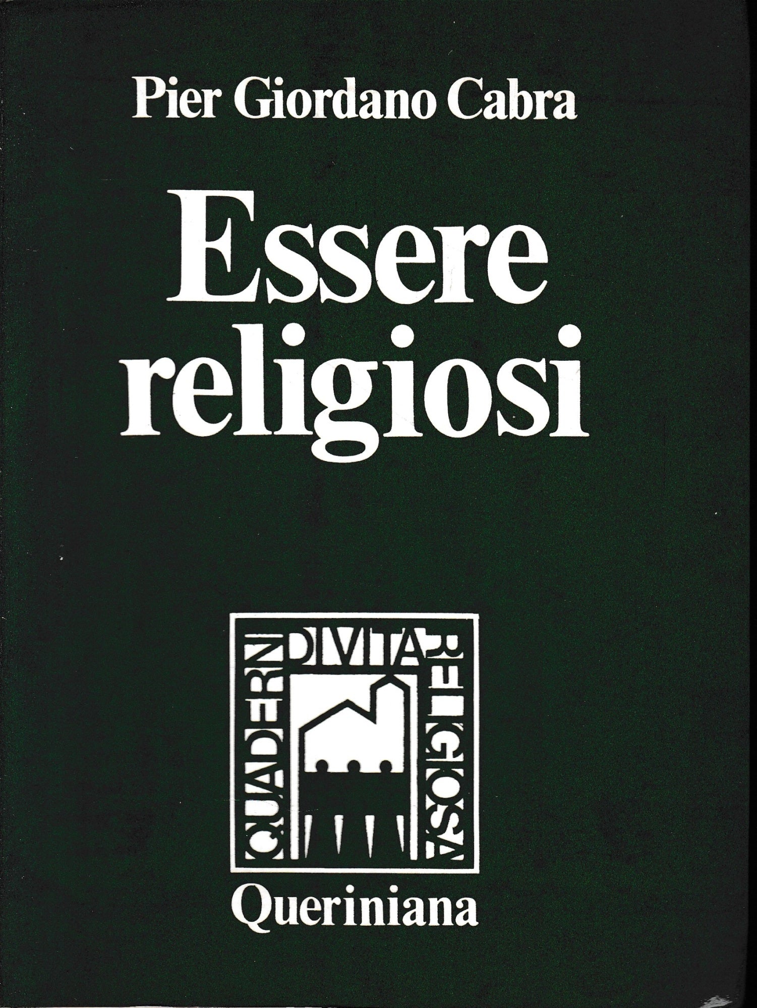 Essere religiosi - copertina
