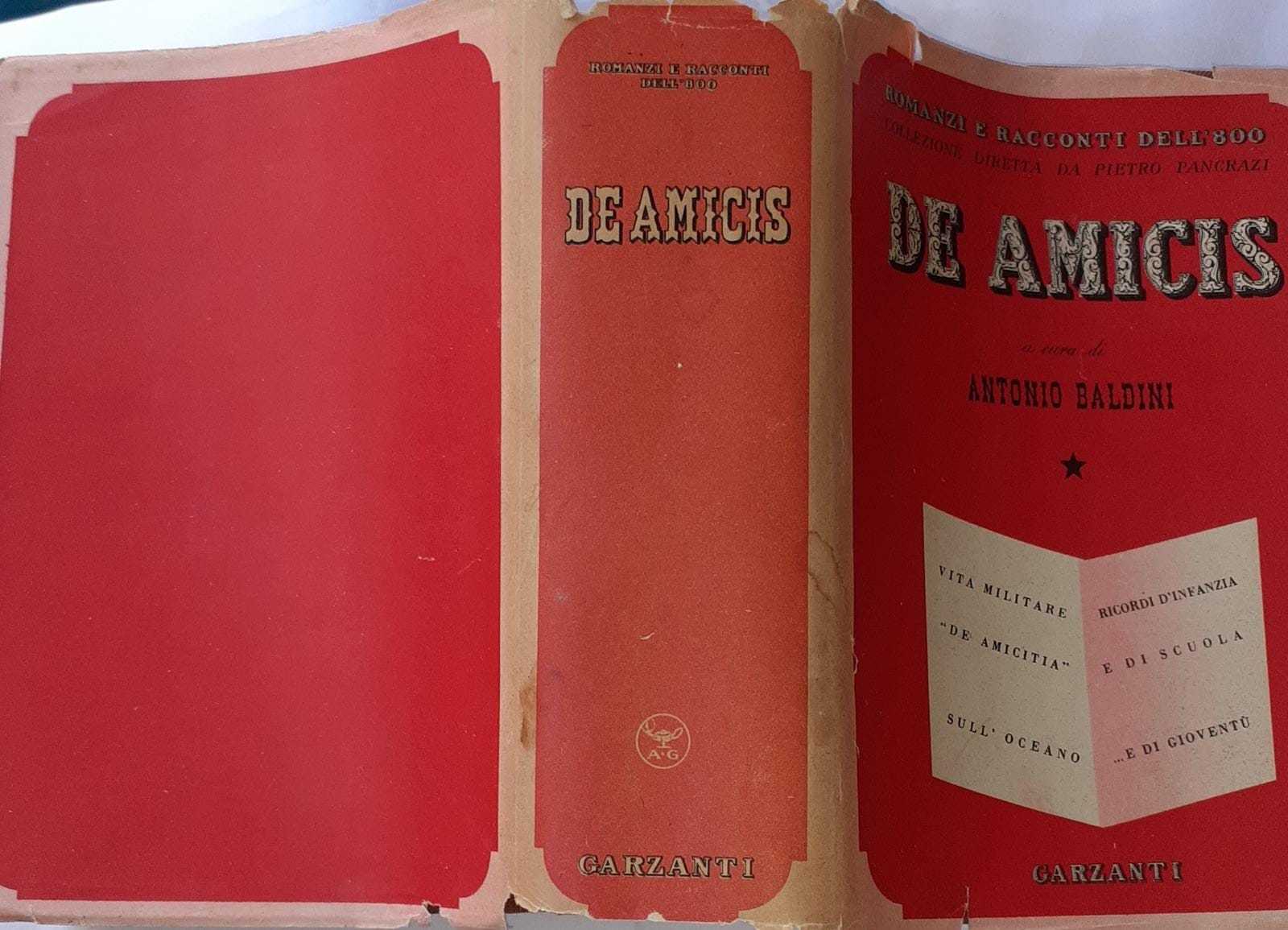 De Amicis. Volume primo - copertina