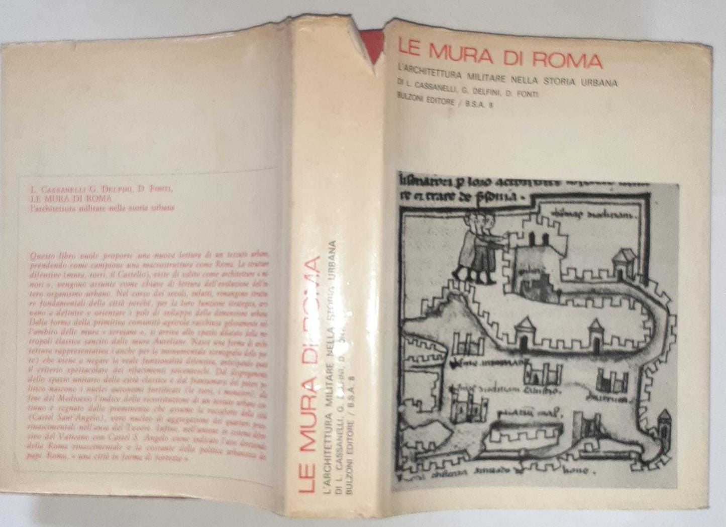 Le mura di Roma. L'architettura militare nella storia urbana - copertina