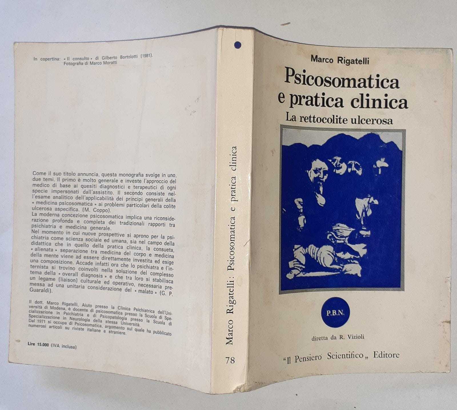 Psicosomatica e pratica clinica. Le rettocolite ulcerosa - copertina