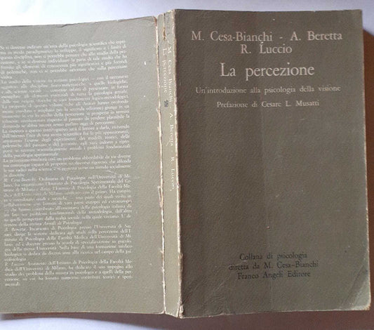 La percezione. Un'introduzione alla psicologia della visione - copertina