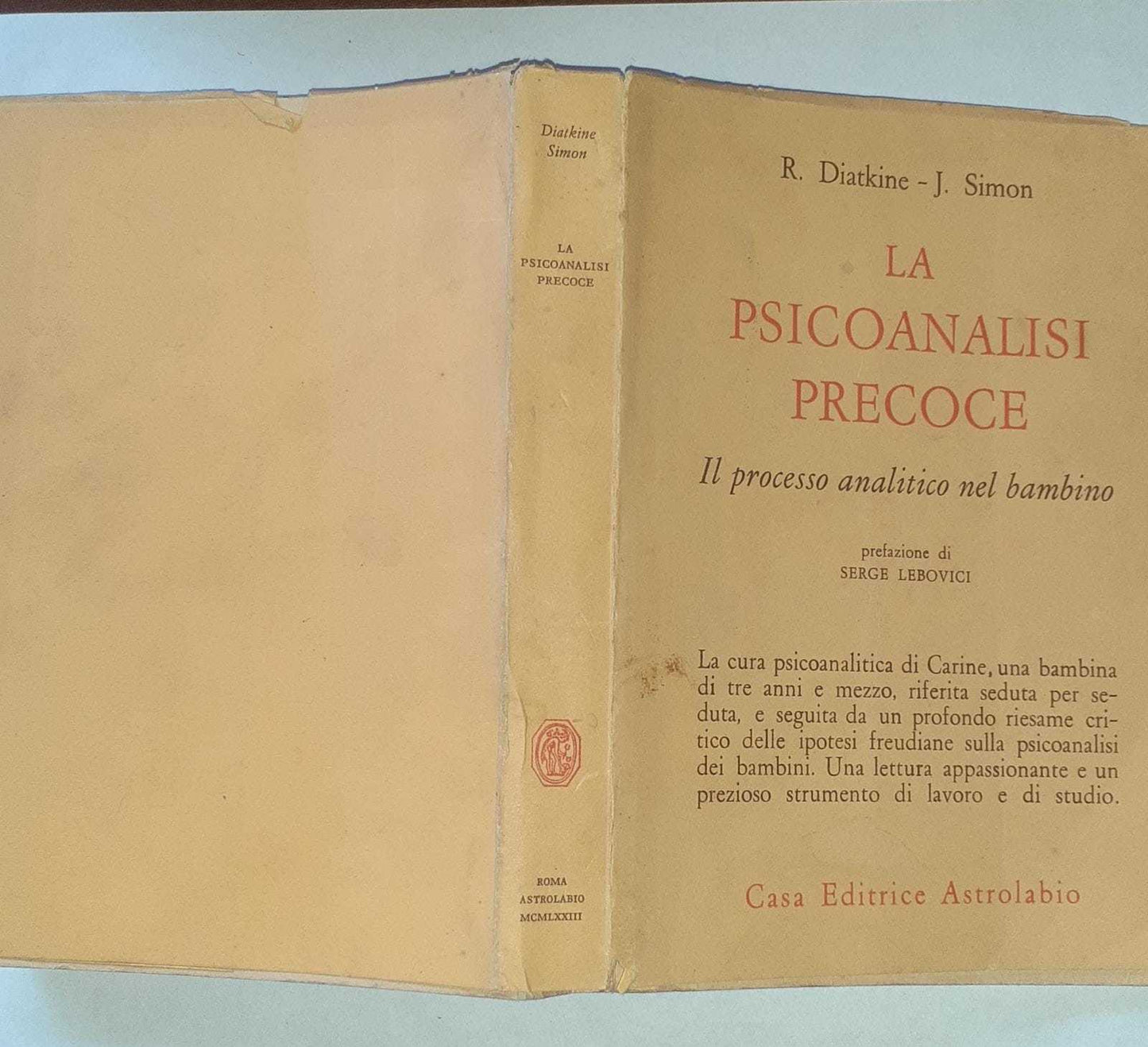 La psicoanalisi precoce - copertina