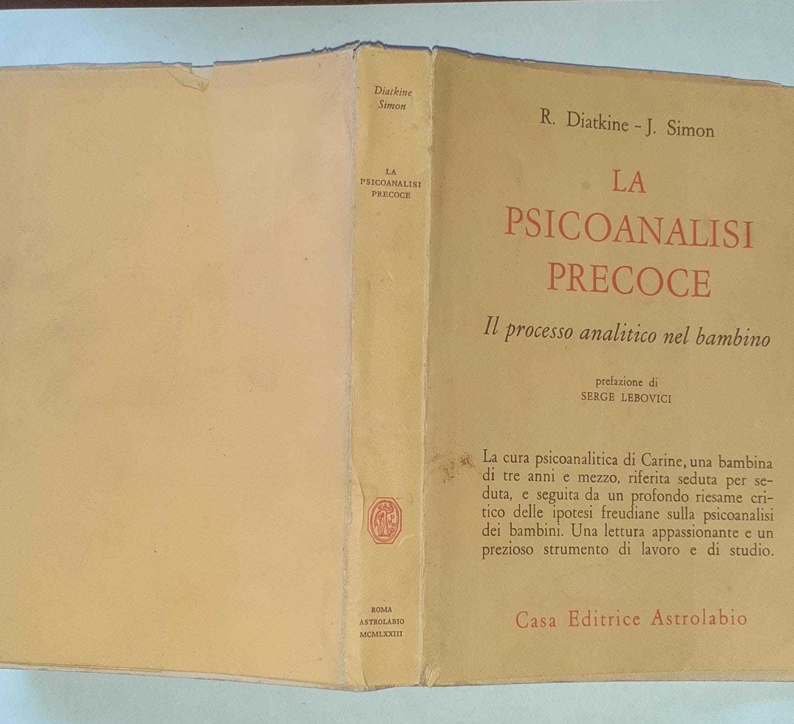 La psicoanalisi precoce - copertina