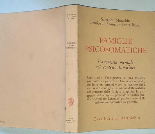 Famiglie psicosomatiche. L' anoressia mentale nel contesto familiare - copertina