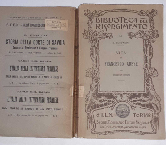 Vita Di Francesco Arese con Documenti Inediti - copertina