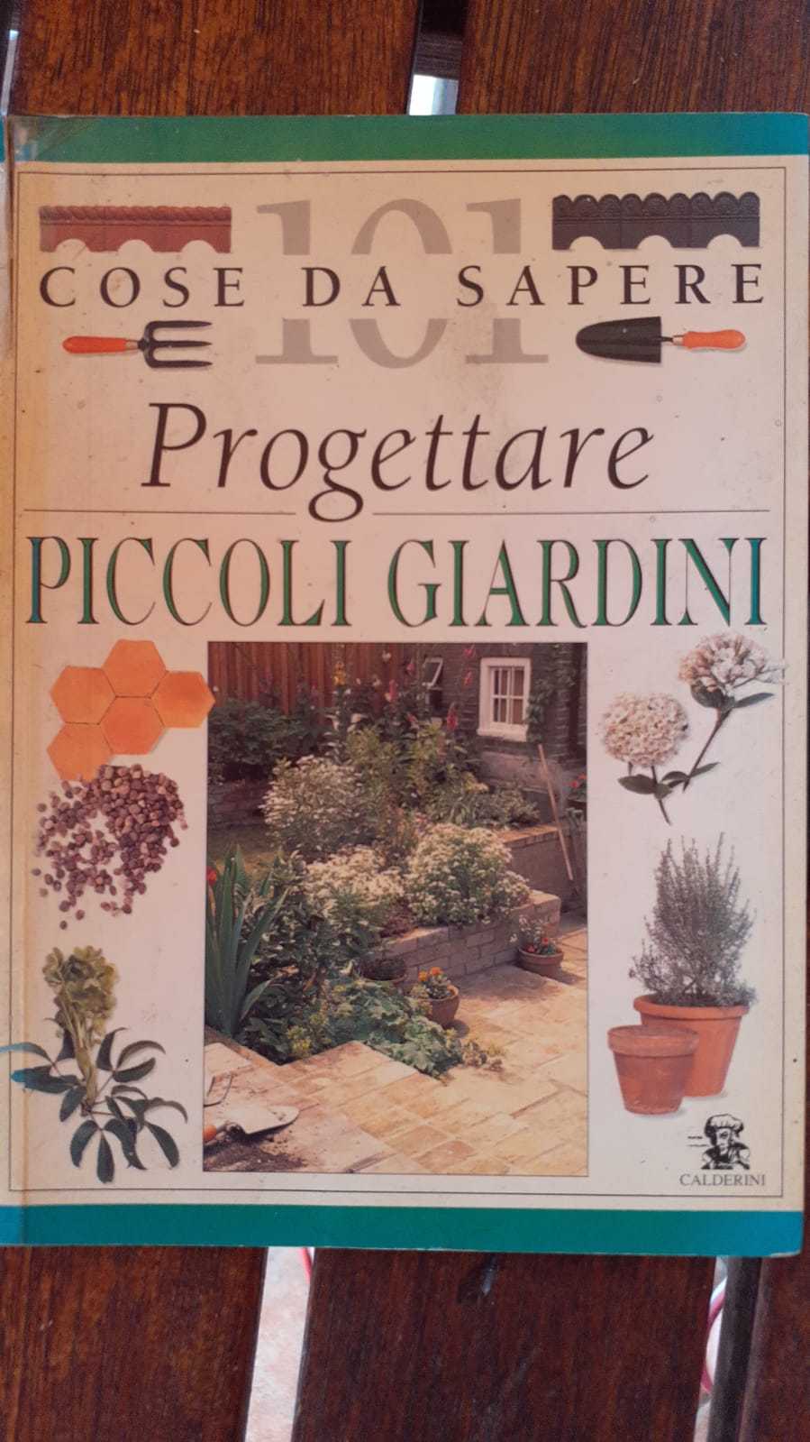 Progettare piccoli giardini - copertina