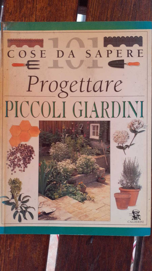Progettare piccoli giardini - copertina