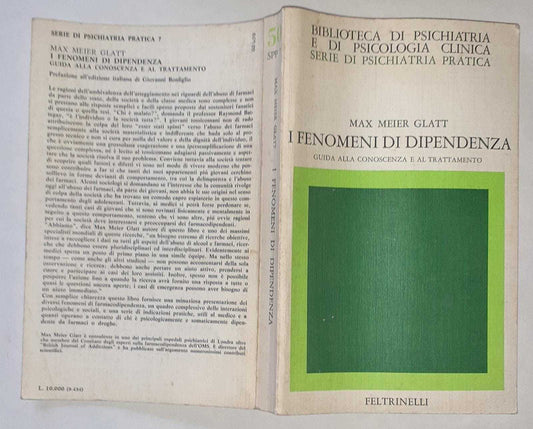 I fenomeni di dipendenza. Guida alla conoscenza e al trattamento - copertina