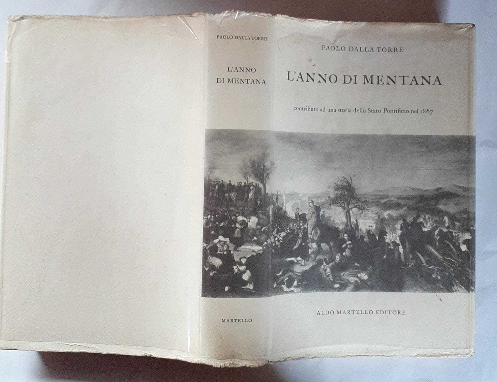 L'anno di Mentana. Contributo ad una storia dello stato pontificio nel 1867 - copertina