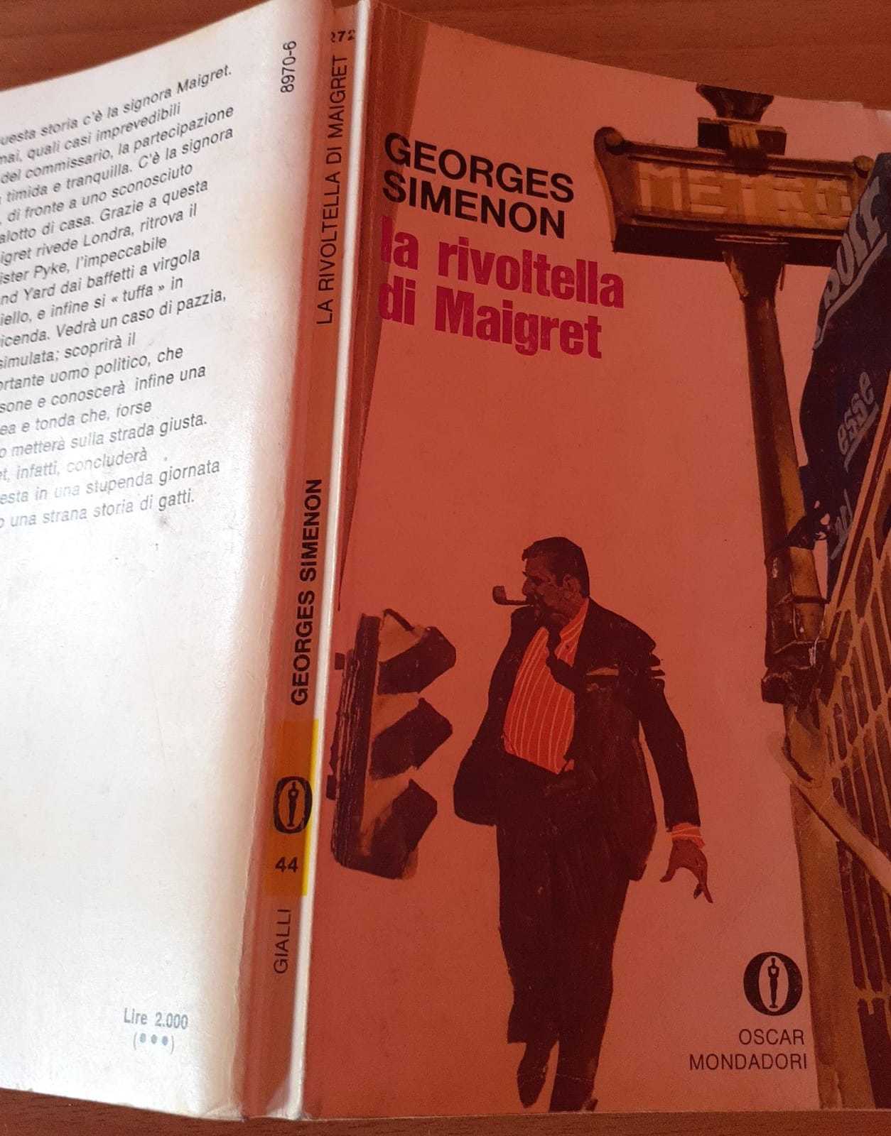 La rivoltella di Maigret - copertina