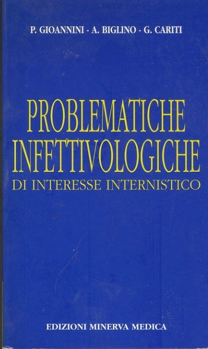 Problematiche infettivologiche di interesse internistico - copertina