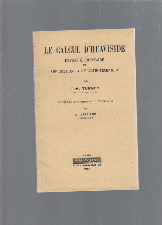 LE CALCUL D'HEAVISIDE - copertina