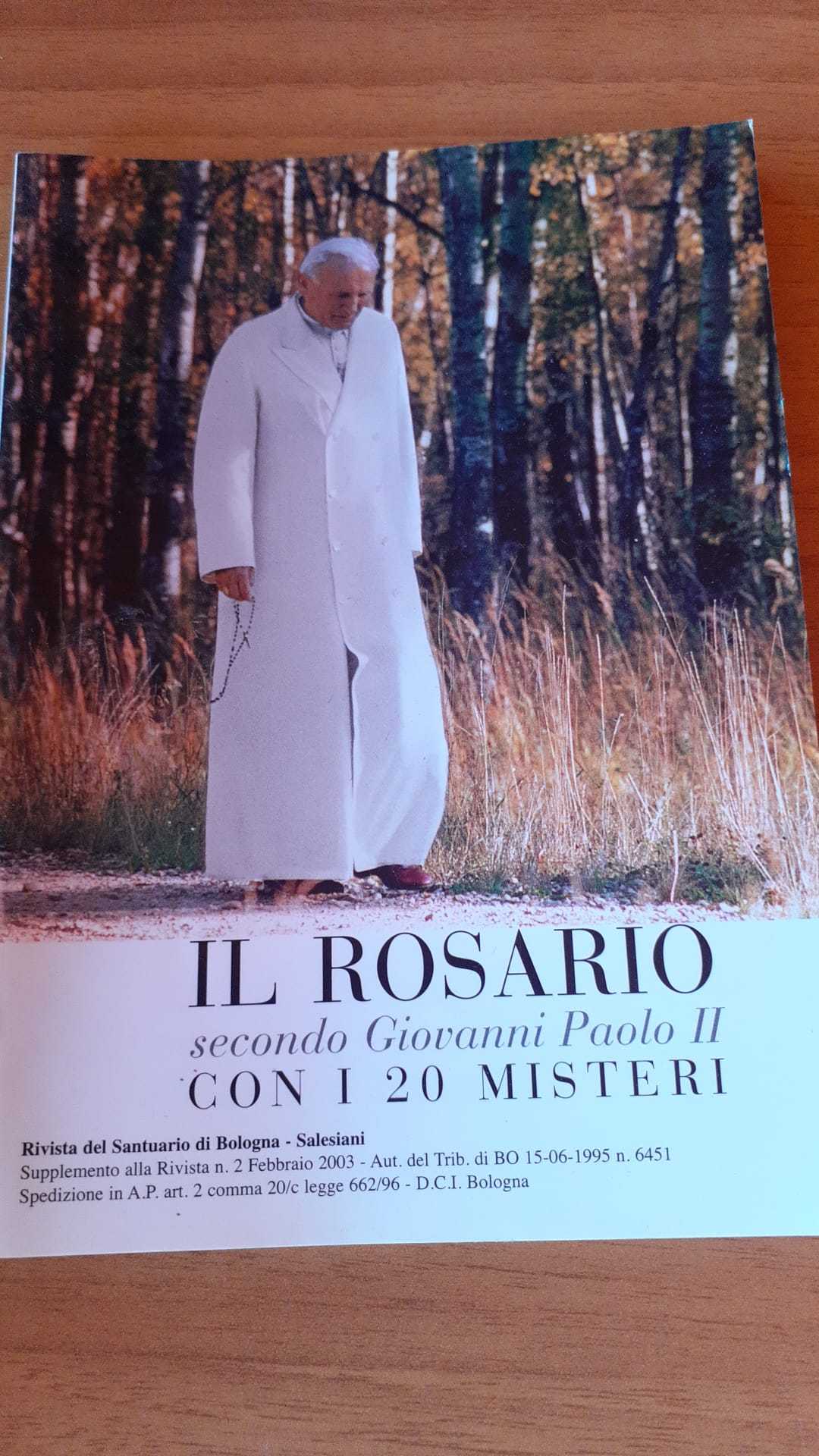 Il rosario - copertina