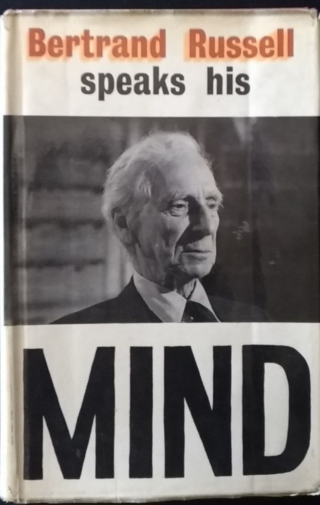 Bertrand Russell speaks his mind - copertina