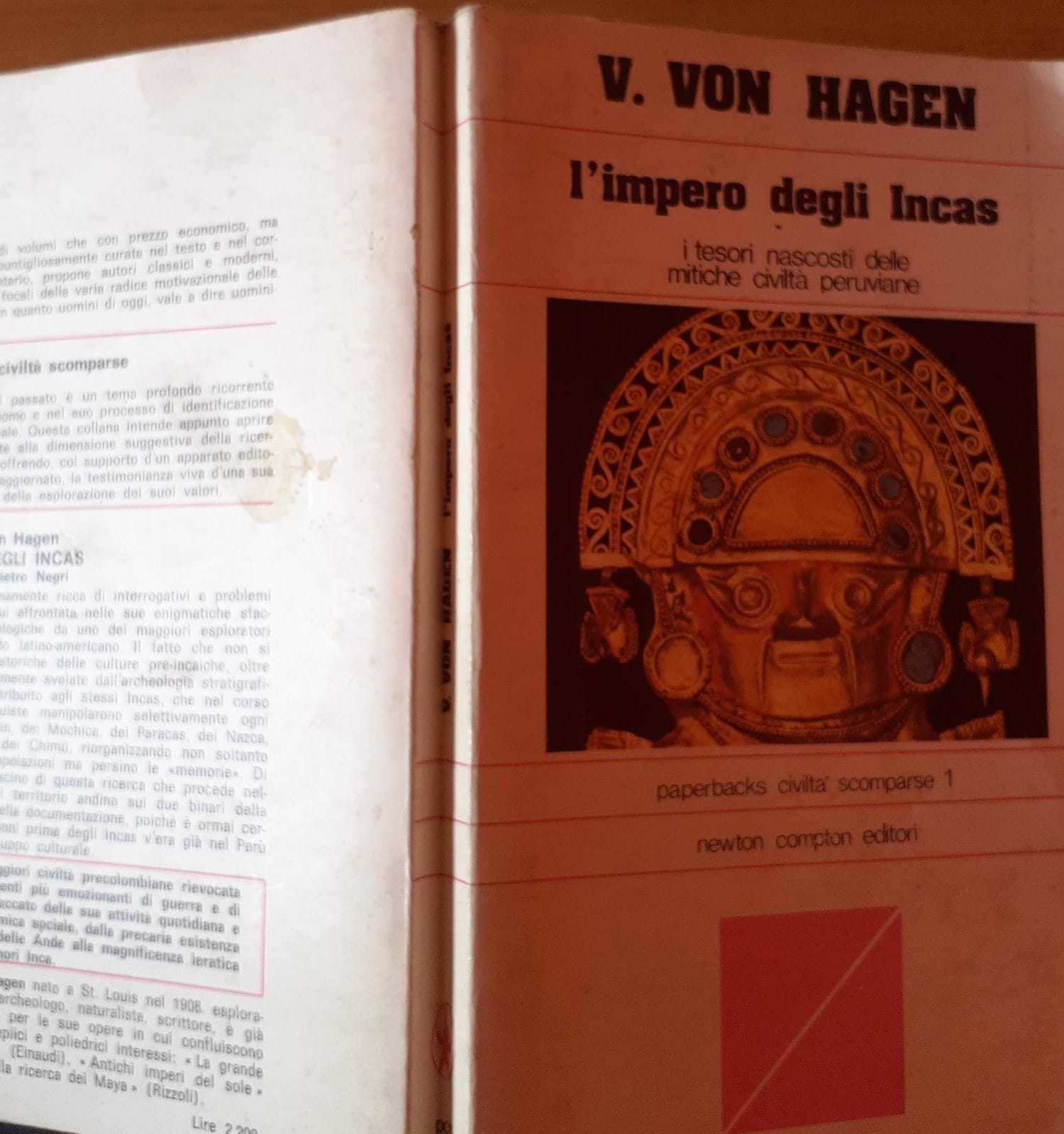 L'impero degli Incas - copertina