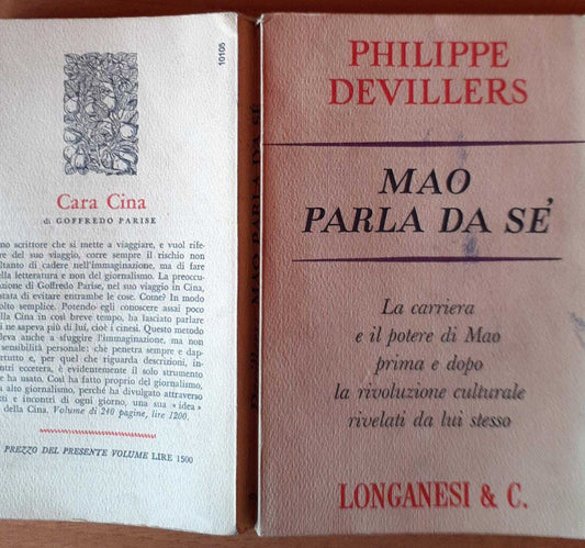 Mao parla di se' - copertina