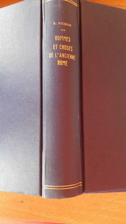 Hommes et choses de l'ancienne Rome - copertina