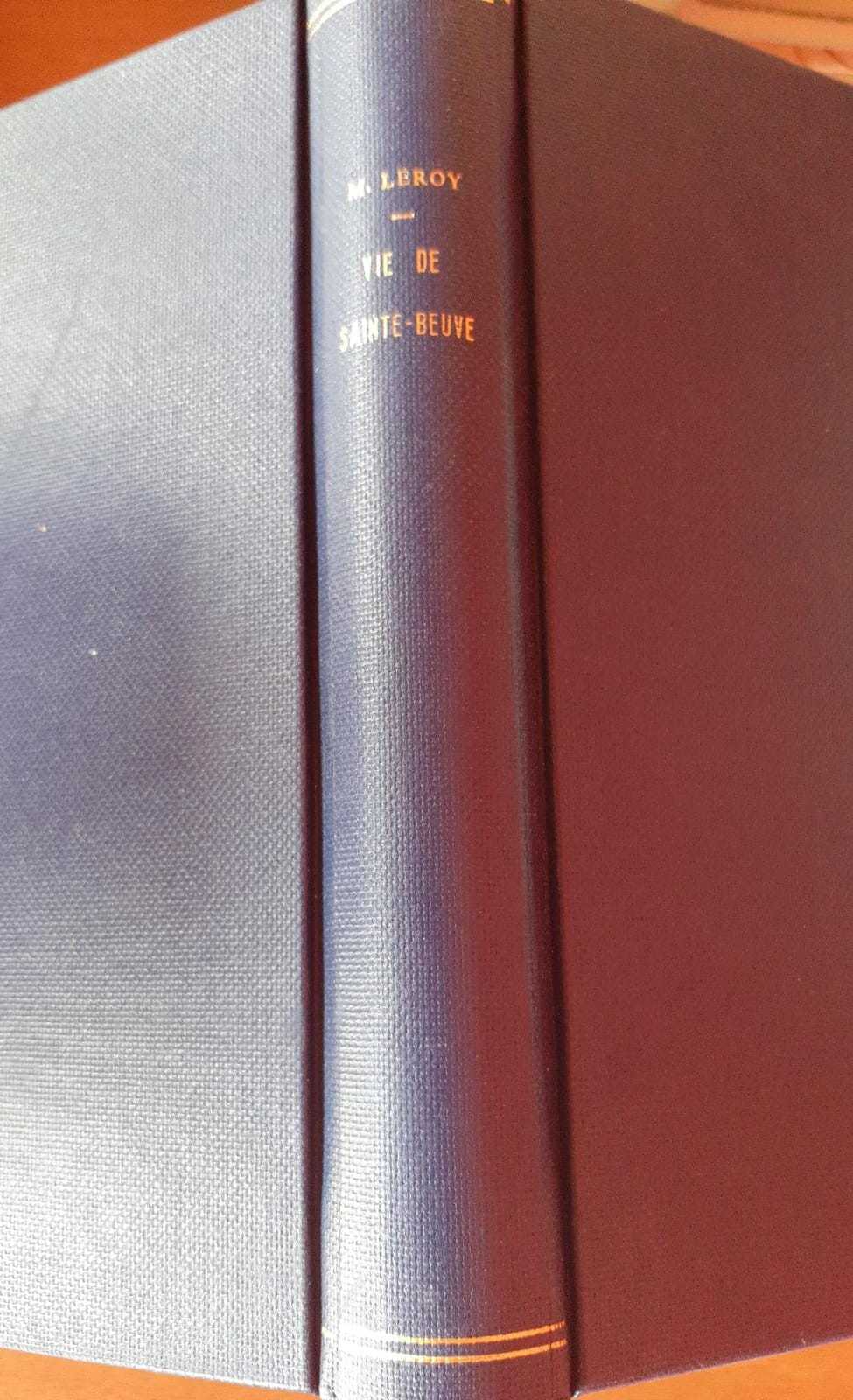 Vie de Sainte - Beuve - copertina