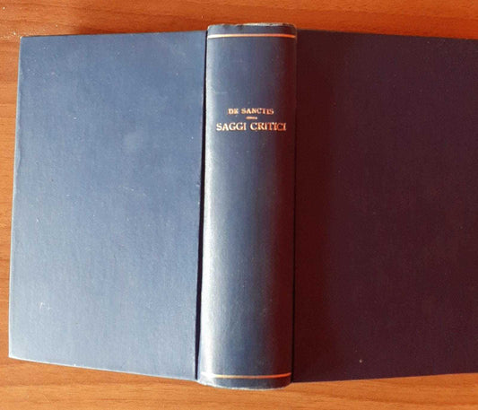 Saggi Critici volume 1 - copertina