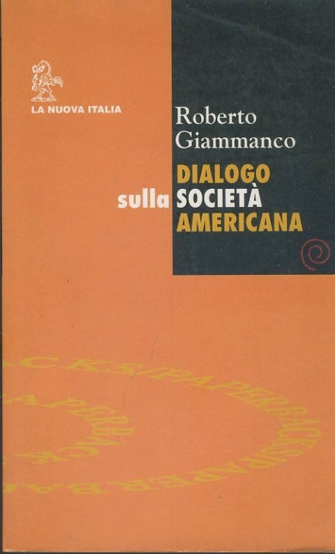 Dialogo sulla società americana - copertina