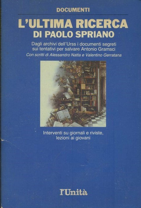 L'ultima ricerca di Paolo Spriano - copertina