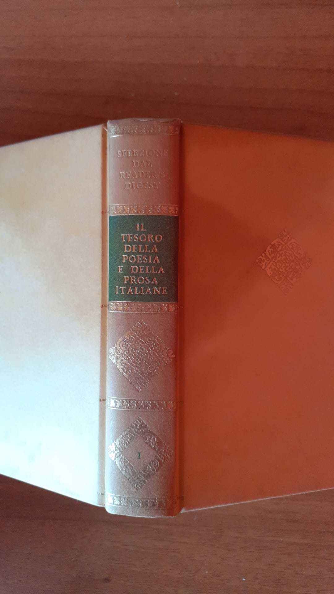 Il tesoro della poesia e della prosa italiane I - copertina