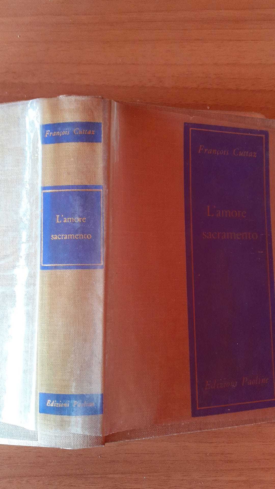 L'amore sacramento - copertina