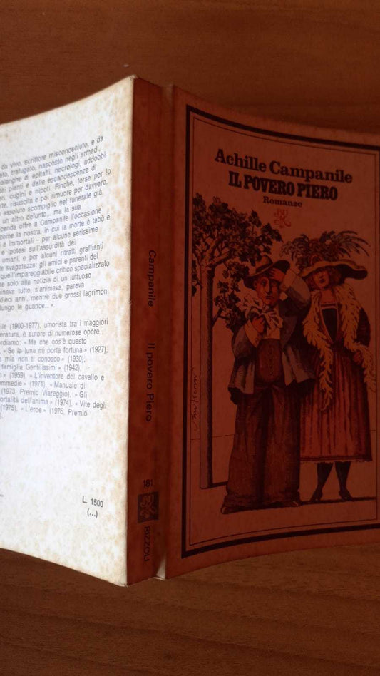 Il povero Piero - copertina
