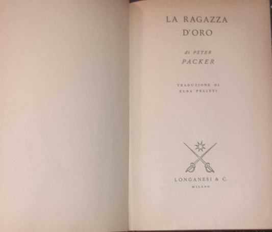 La ragazza d'oro - copertina