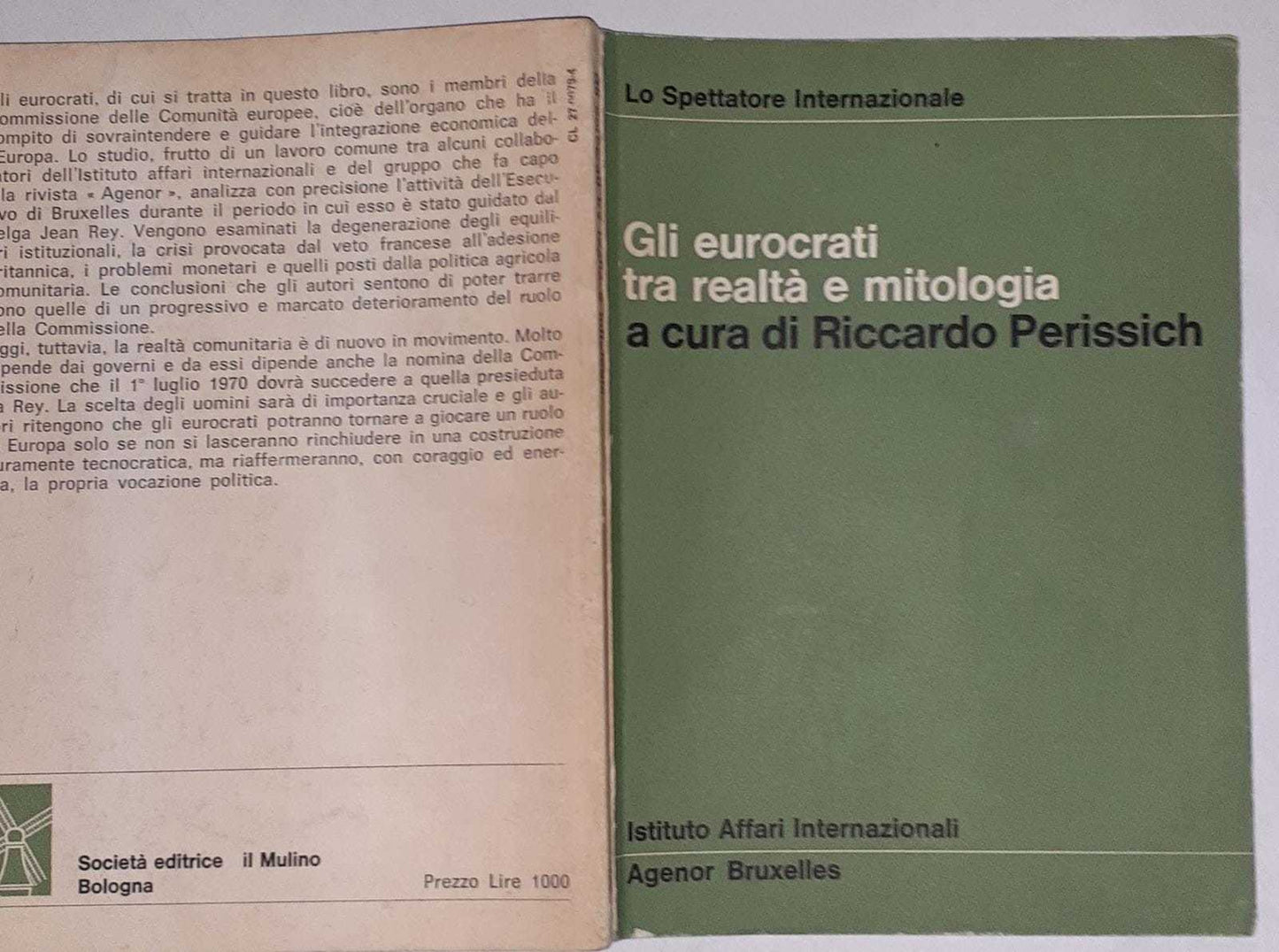Gli eurocrati tra realtà e mitologia - copertina