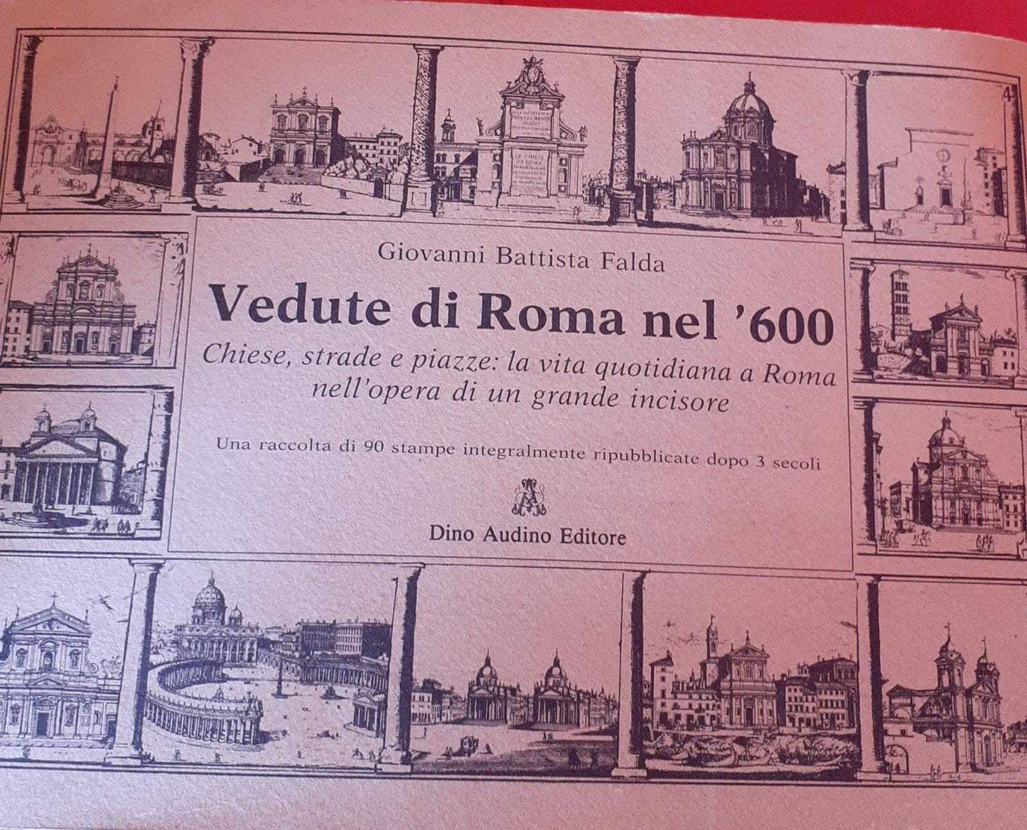 Vedute di Roma nel '600 - copertina