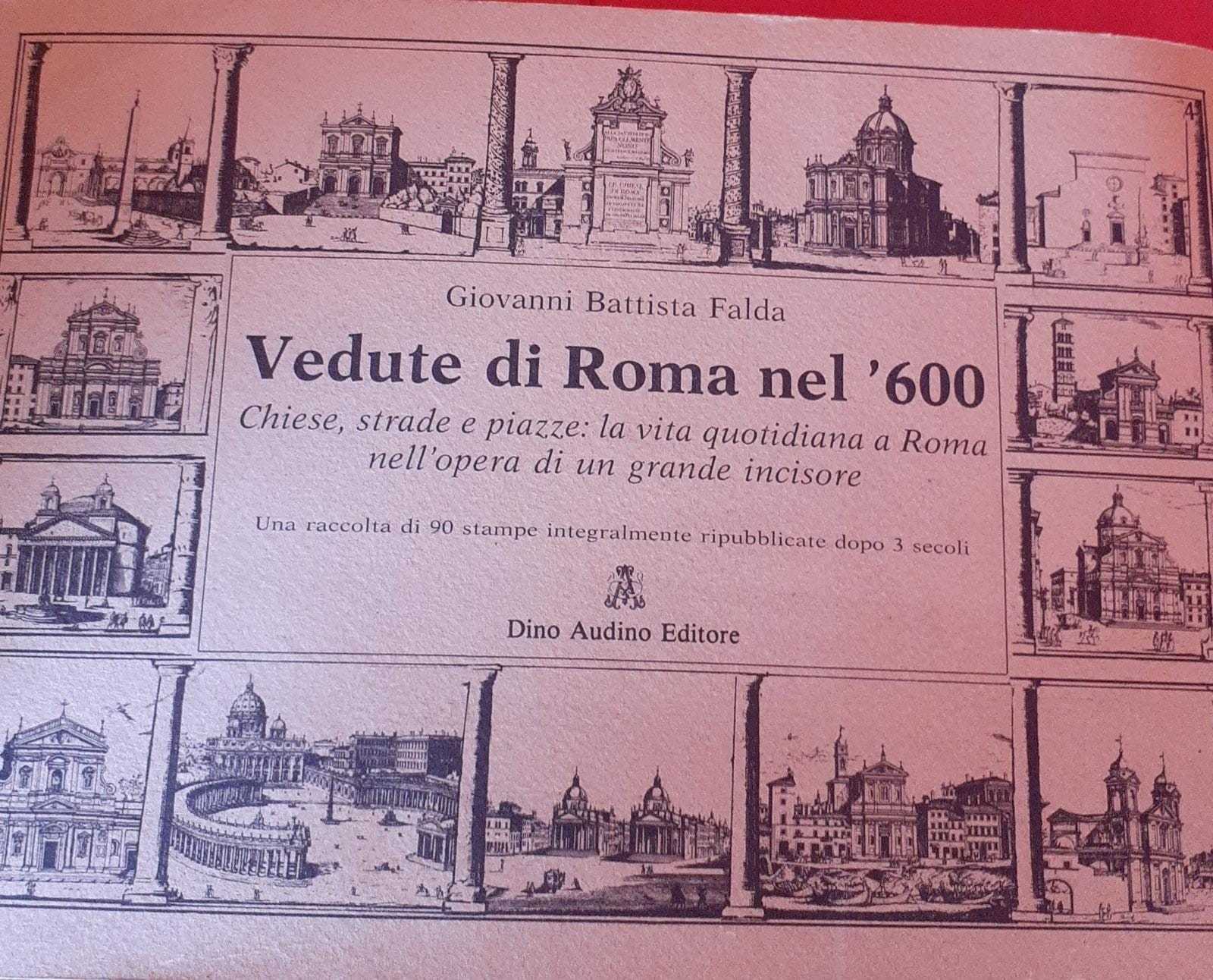 Vedute di Roma nel '600 - copertina