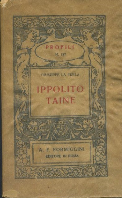 Ippolito Taine - copertina