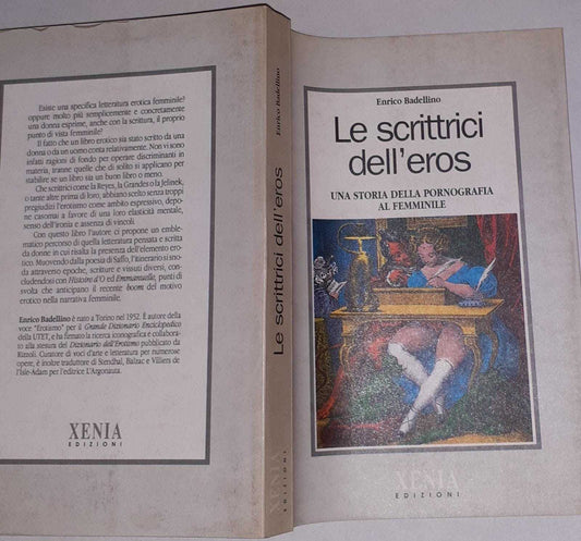 Le scrittrici dell'eros - copertina