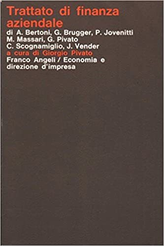 Trattato di finanza aziendale - copertina
