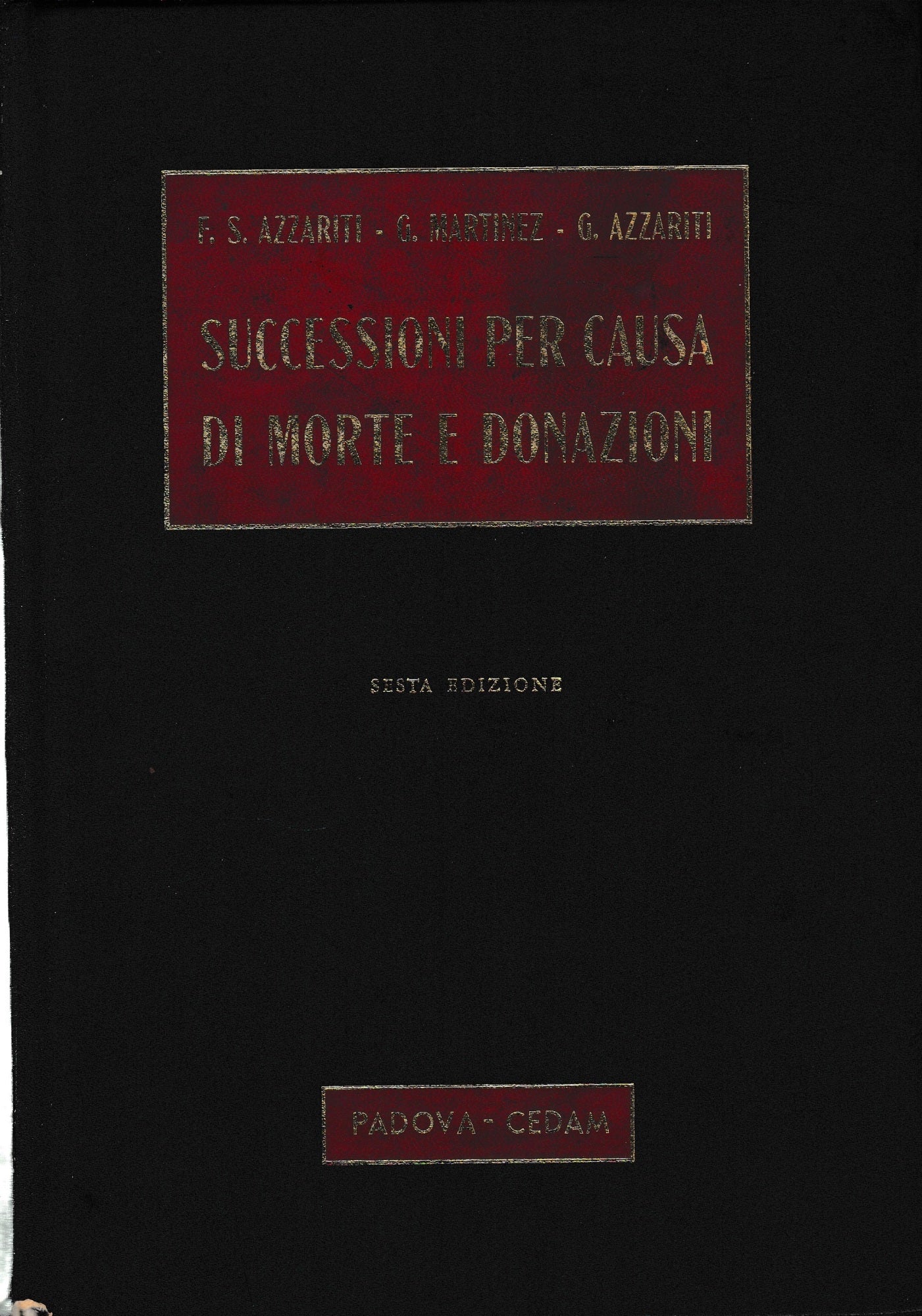 Successioni per causa di morte e donazioni - copertina