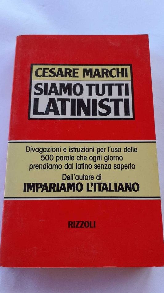Siamo tutti latinisti - copertina
