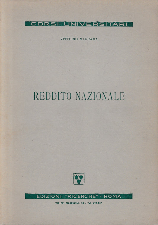 Reddito Nazionale - copertina