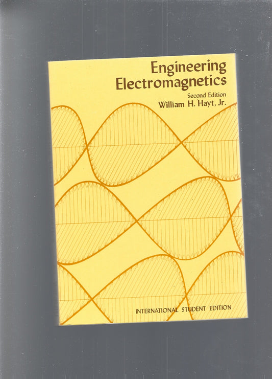 ENGINEERING  ELECTROMAGNETICS - copertina