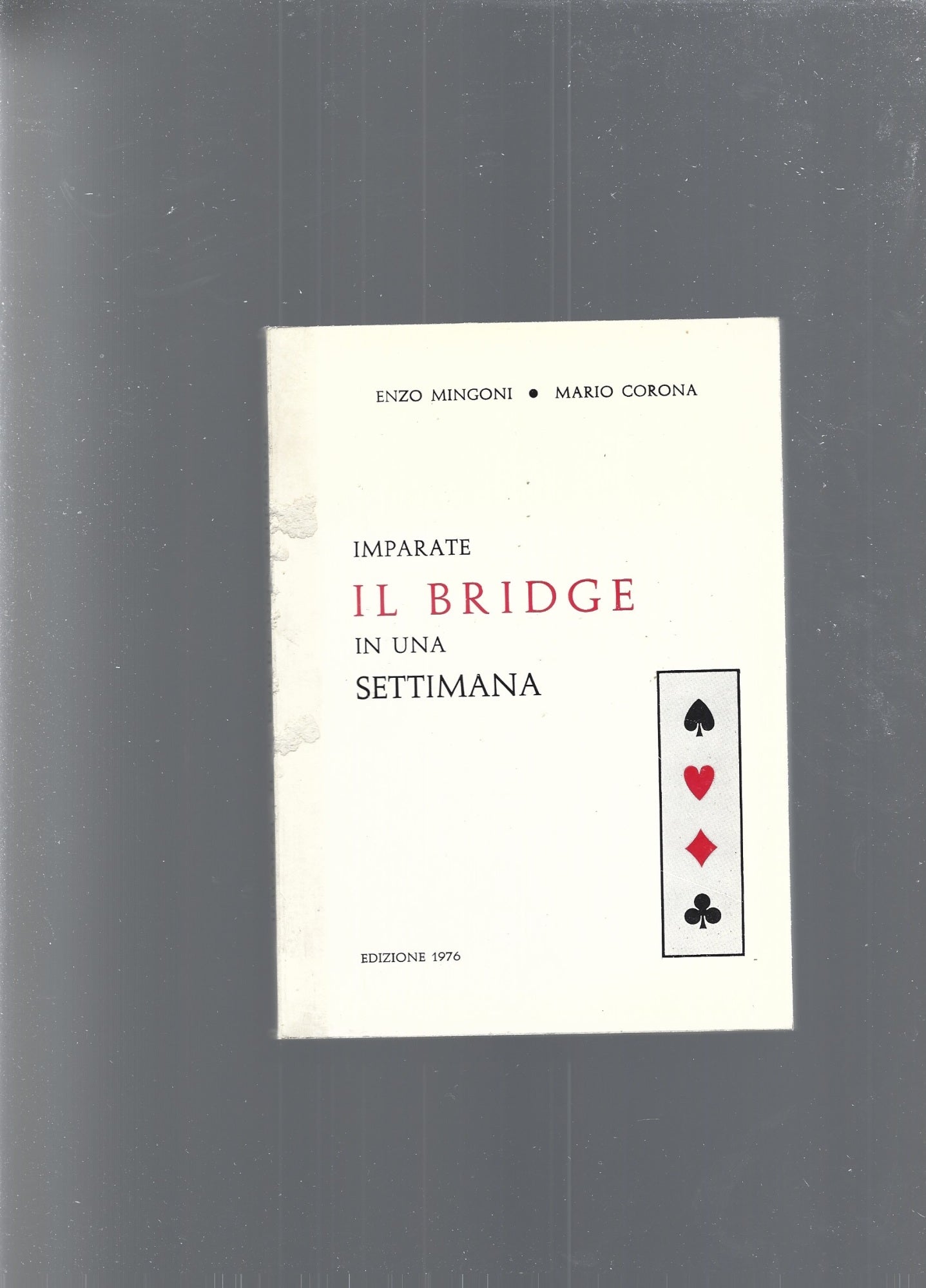 IMPARATE IL BRIDGE IN UNA SETTIMANA - copertina