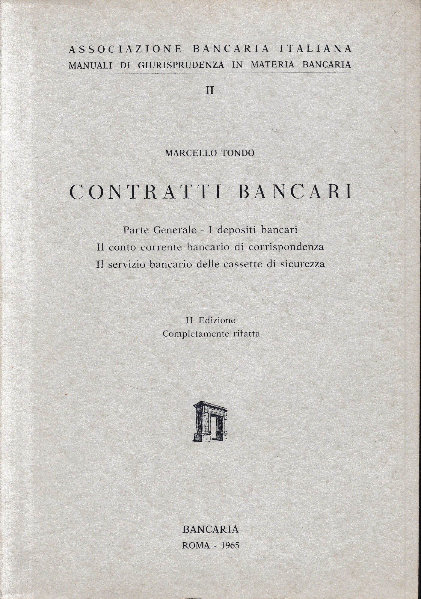 Contratti Bancari - copertina