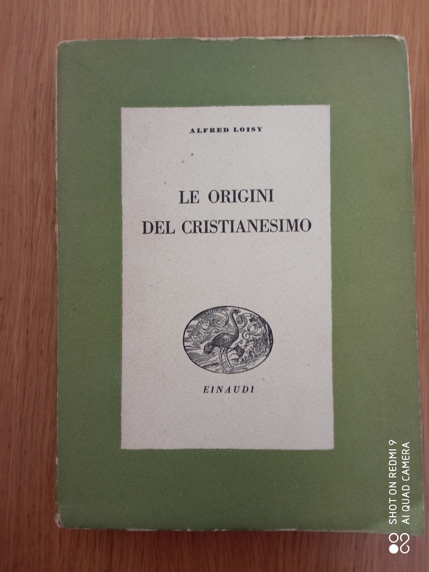 Le origini del Cristianesimo - copertina