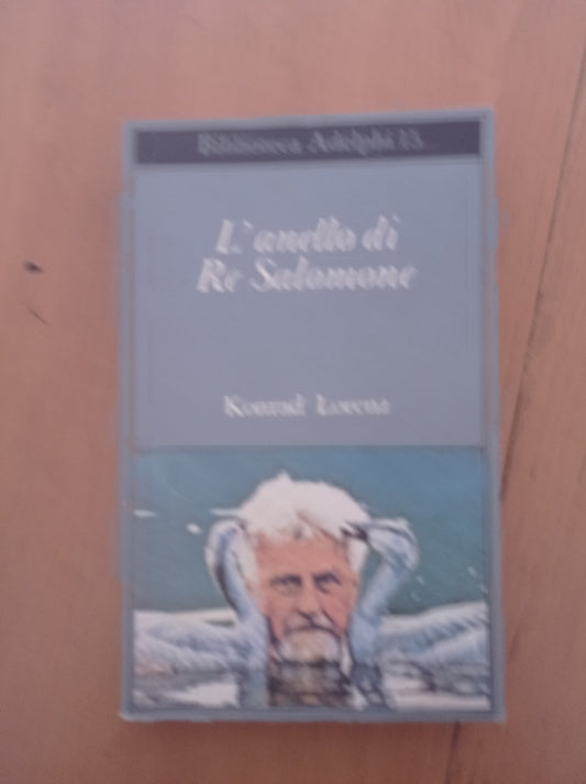 L'anello di Re Salomone - copertina