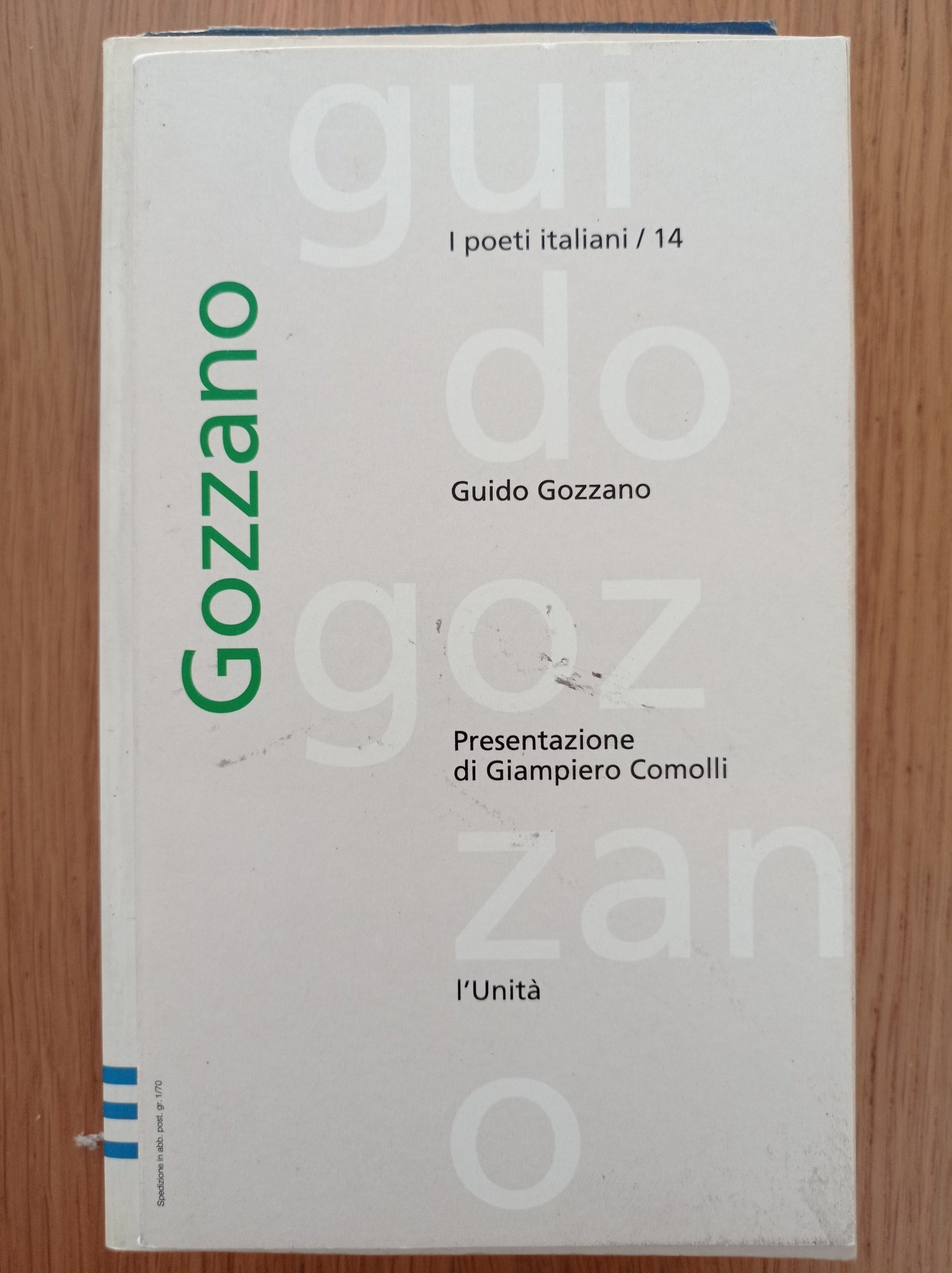 Guido Gozzano - copertina