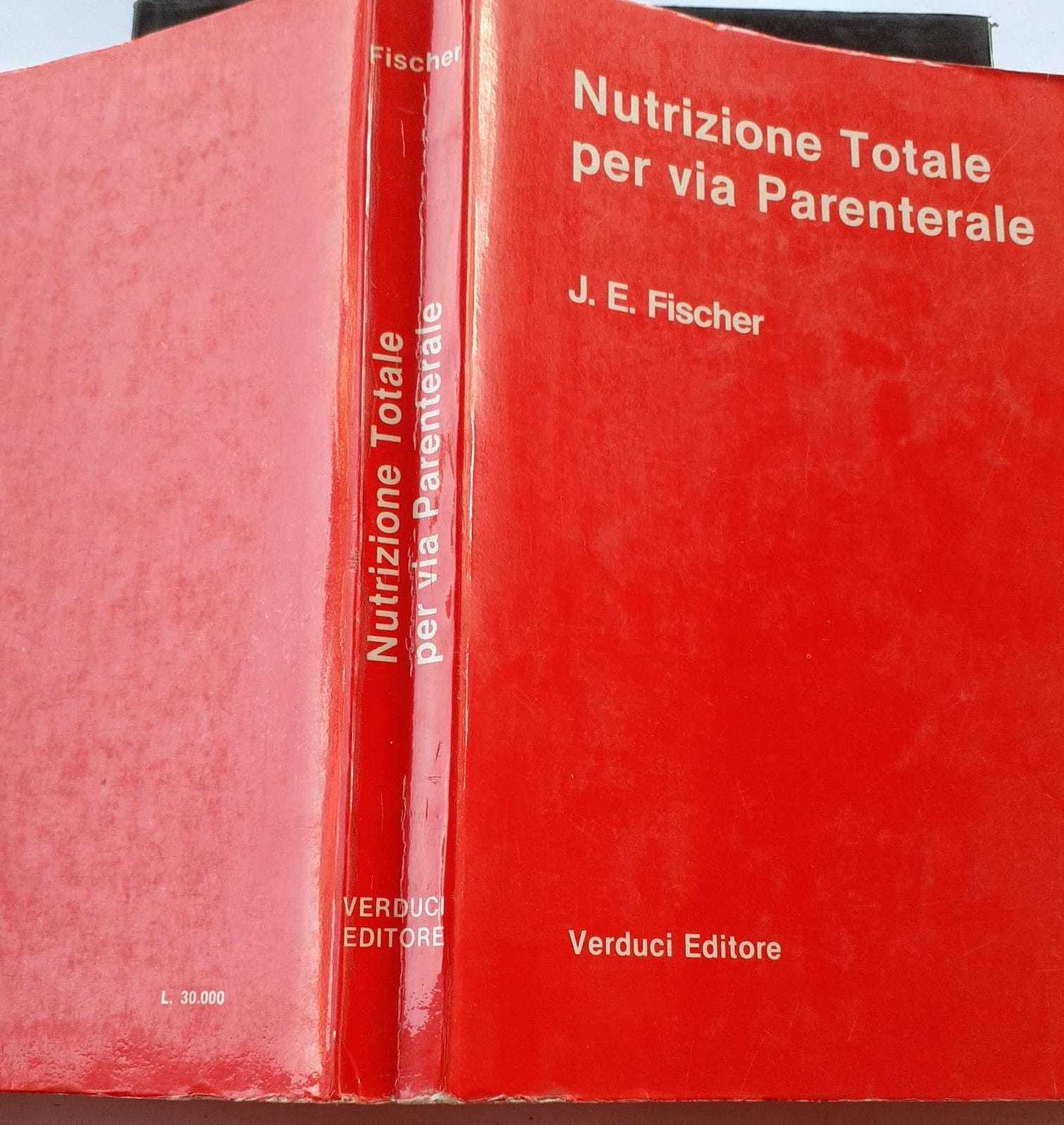 Nutrizione totale per via parenterale - copertina