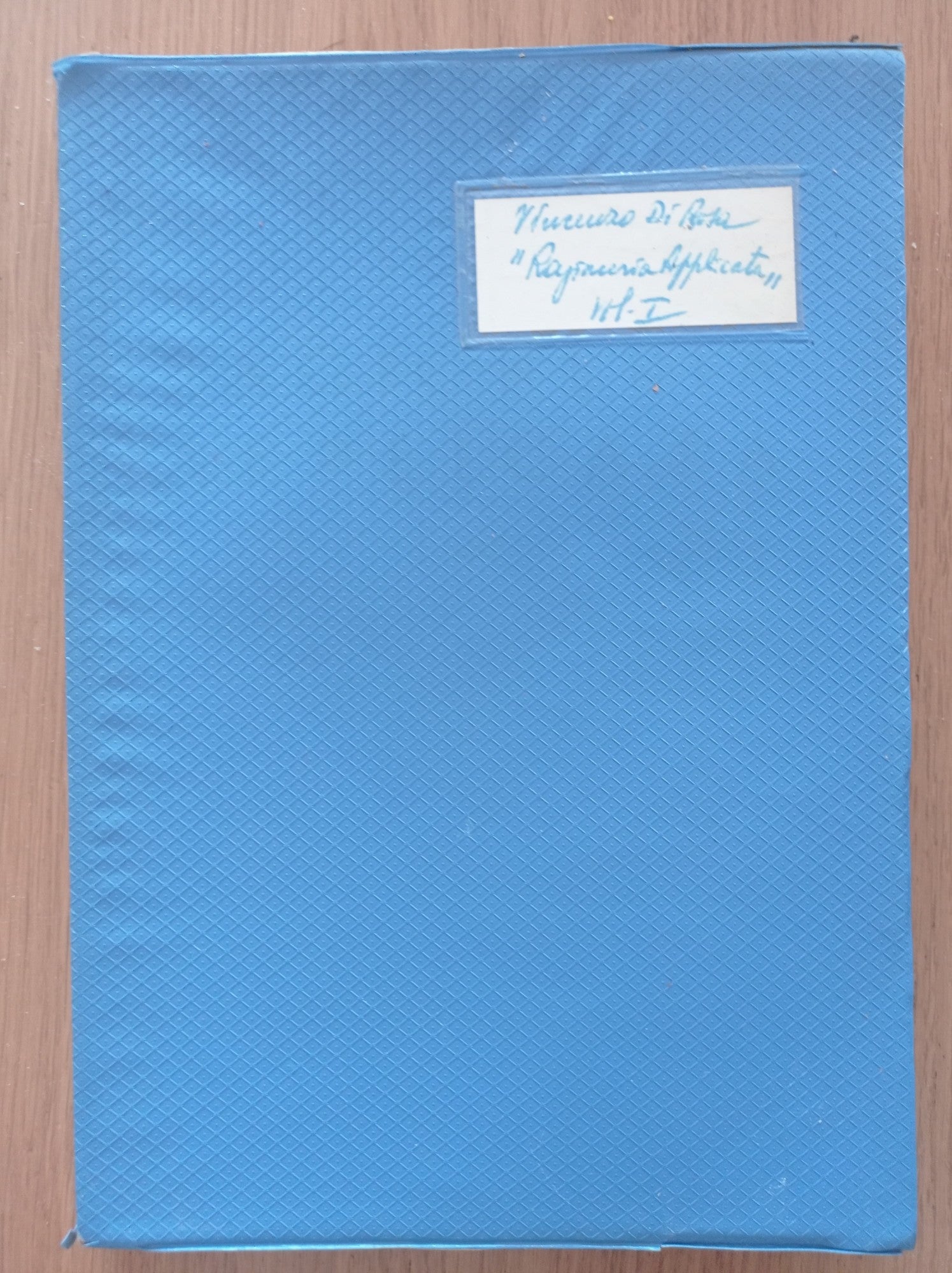 Ragioneria applicata Vol. I - copertina