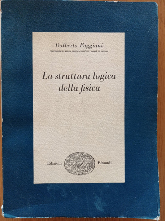 La struttura logica della fisica - copertina