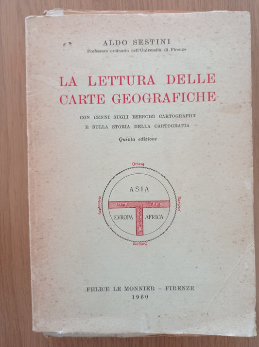La lettura delle carte geografiche - copertina